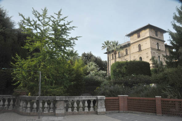 terrazza in giardino